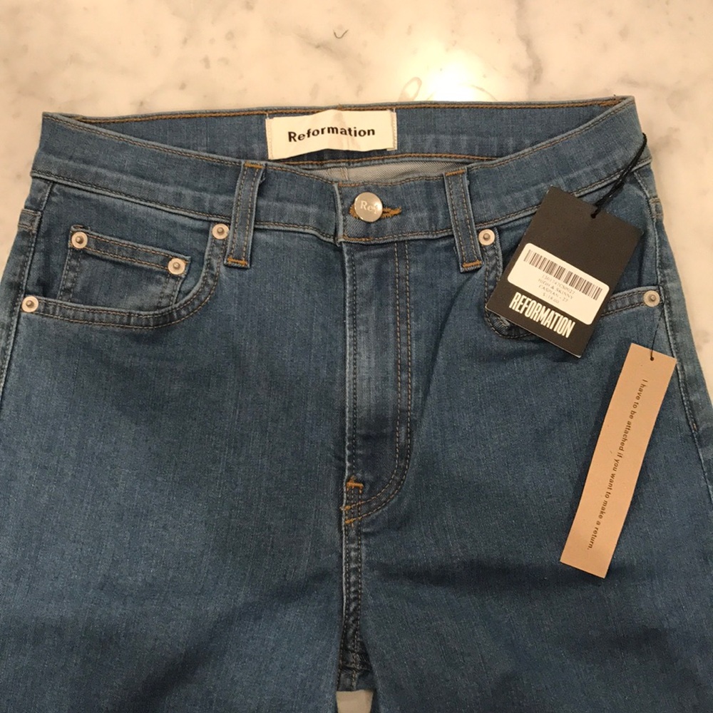 Reformation high & skinny jean - 27